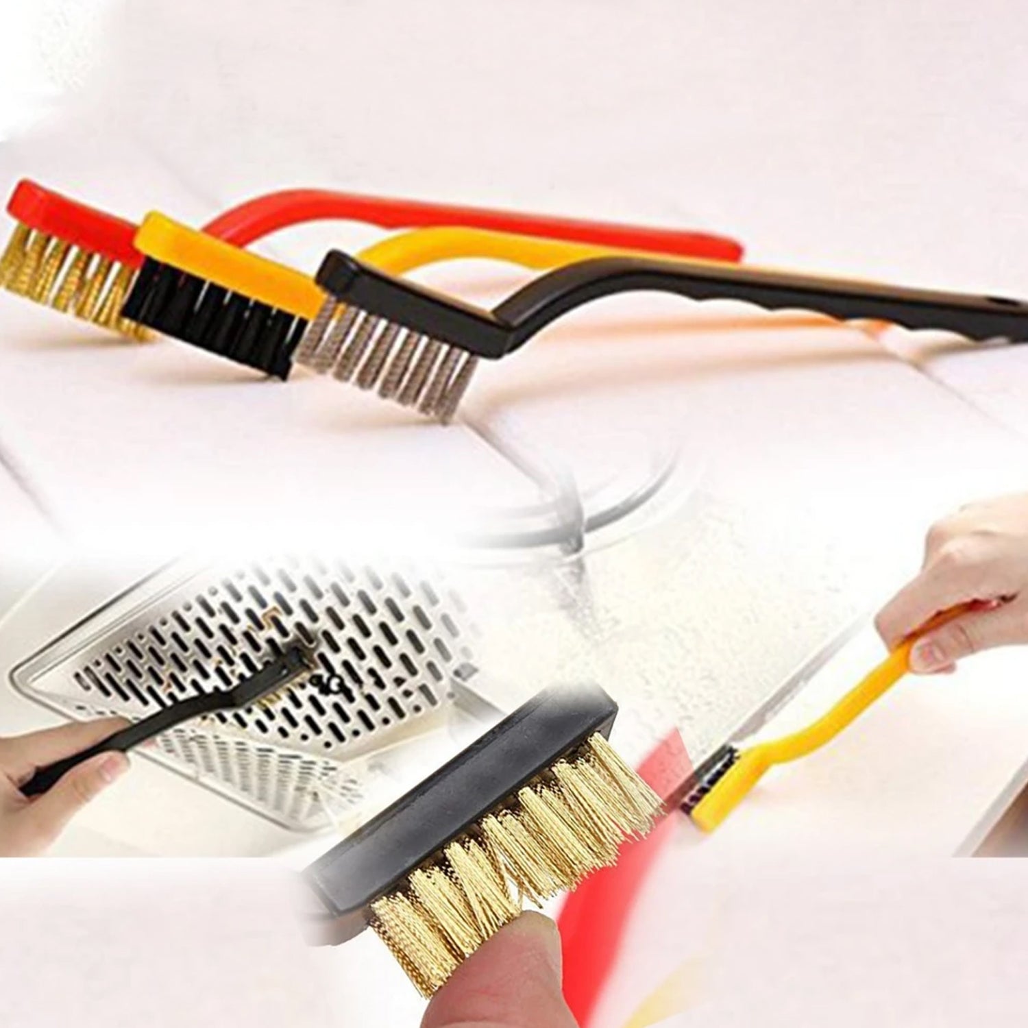 Mini wire brush set for cleaning Mini wire brush set for cleaning